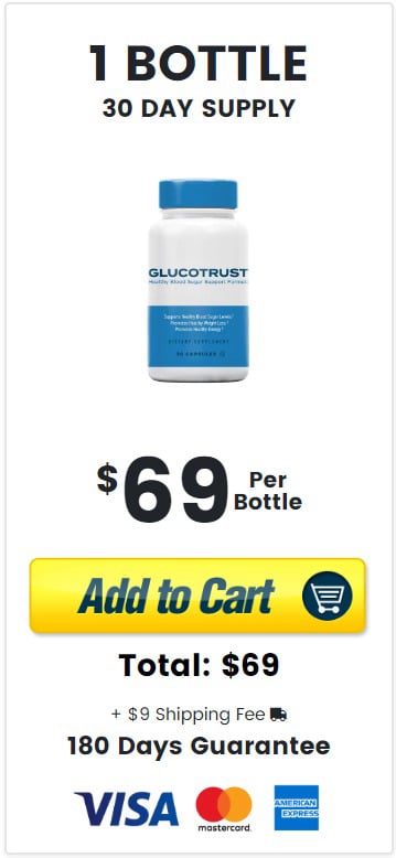 GlucoTrust 1 bottle